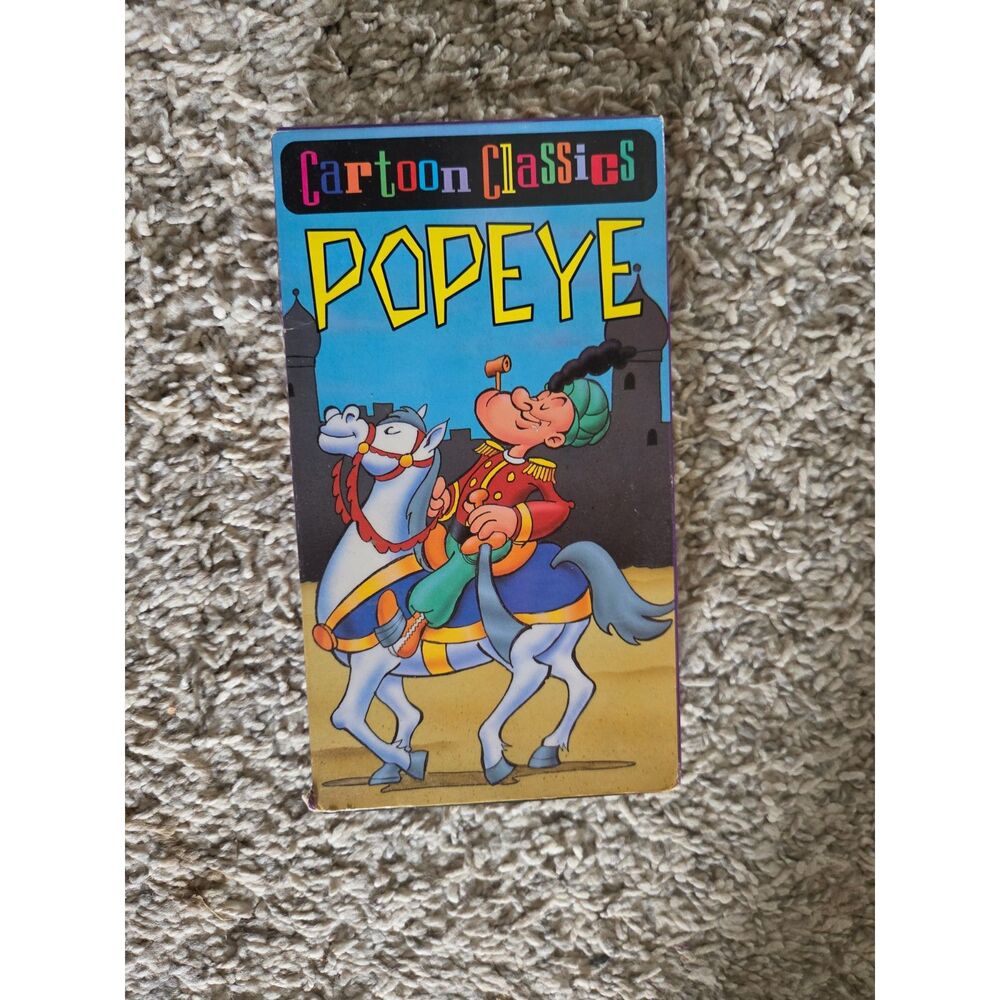 Vintage Cartoon Classics VHS Popeye Volume 4